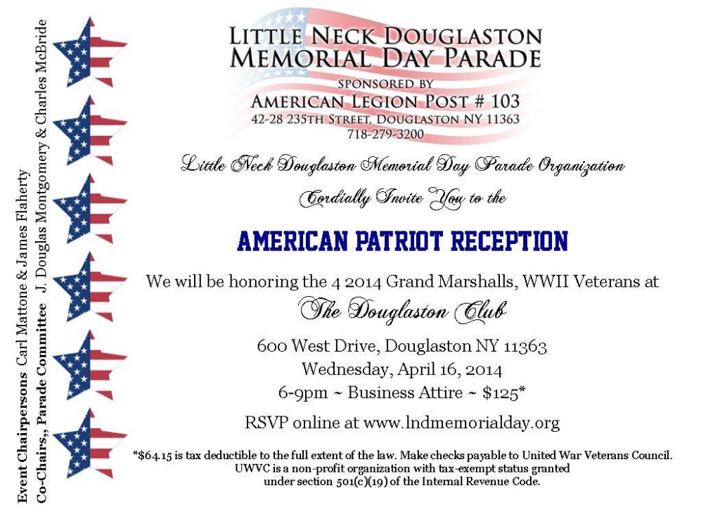 American Patriot Reception