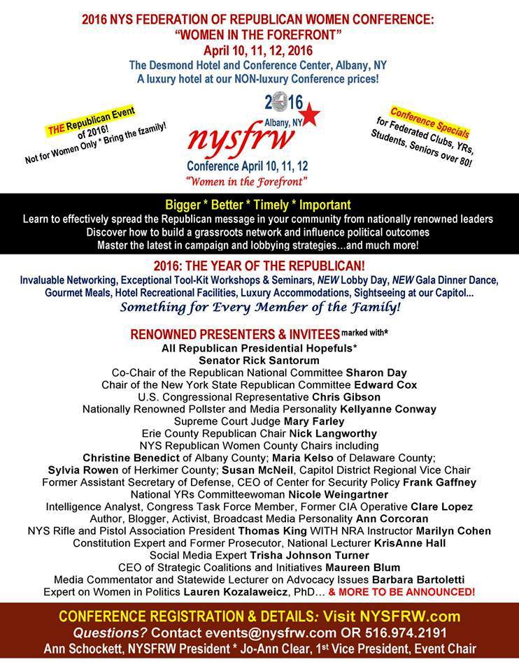 NYSFRW Conference