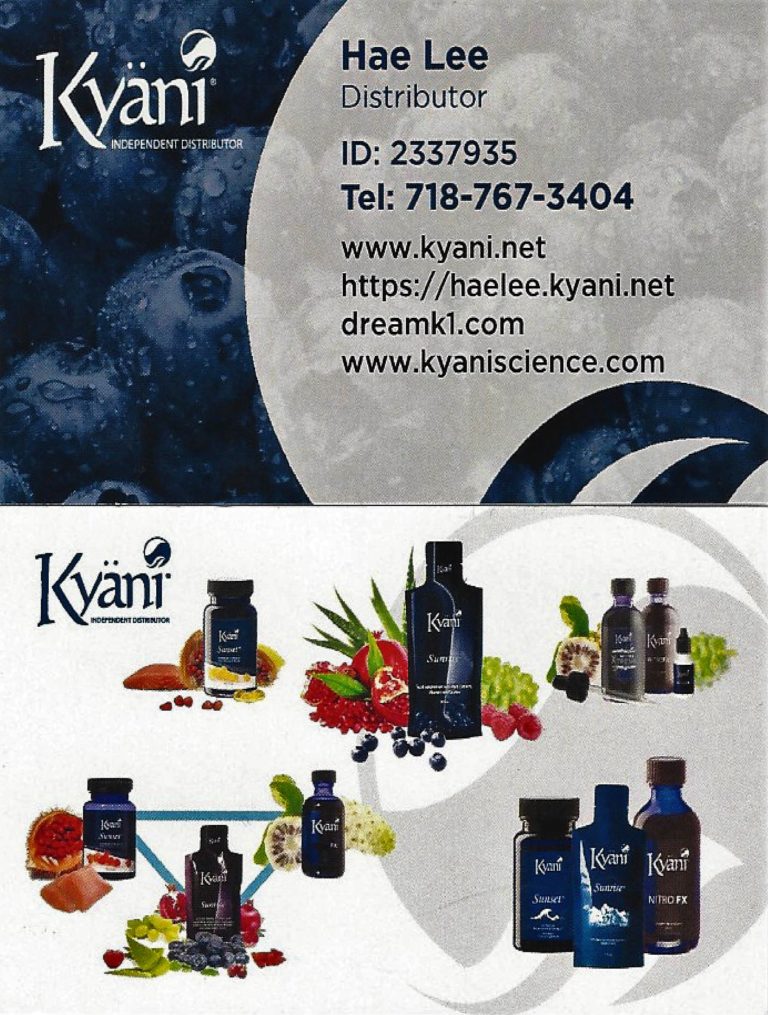 Kyani Independent Distributor The Queens Village Republican Club Online