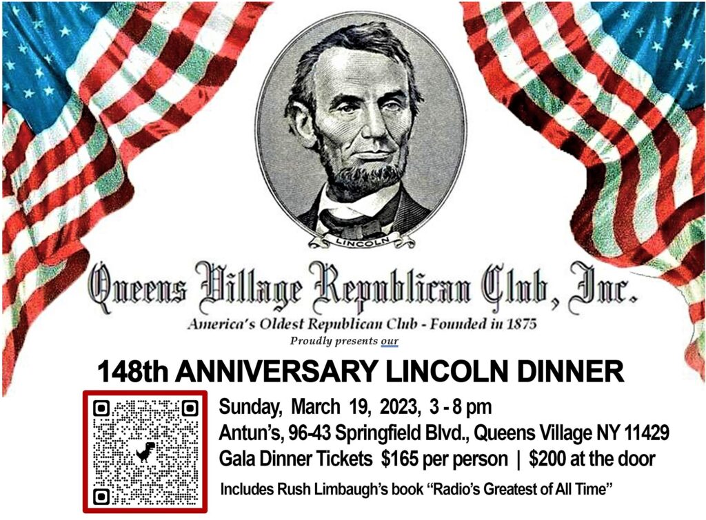 Queens Village Republican Club Lincoln Dinner Current Events